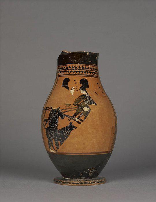 Ancient vases carrying images of Amazons reflect a long-running Greek fascination with the female warriors
